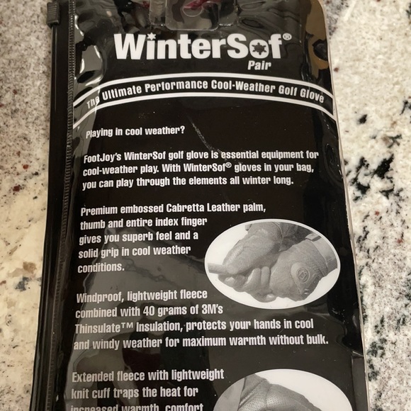 FootJoy WinterSof golf gloves size small - Picture 7 of 7